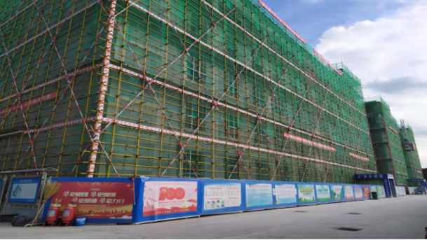 中小企業(yè)孵化基地（三期）項(xiàng)目A區(qū)喜獲省市級“文明工地”稱號(hào)(圖2)